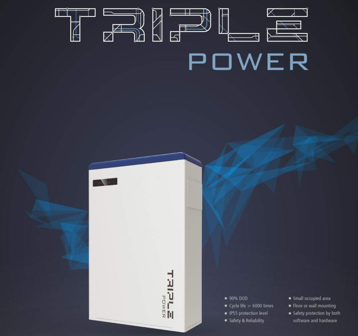 SolaX Tripple Power 5.8 kWh Slave Pack With BMS - Lityum Lifepo4 AKÜ